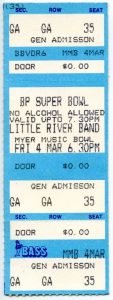 Sidney Myer Music Bowl Moomba March 4, 1983