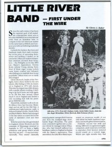 Glenn A. Baker APRA 1982 Article 1