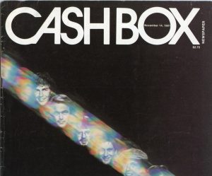 Cover Of Cashbox Magazine Nov '81