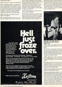 JAMM Magazine article, March 1977 4