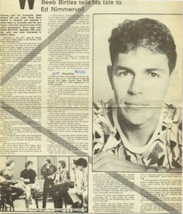 Beeb leaves LRB Dec 83'