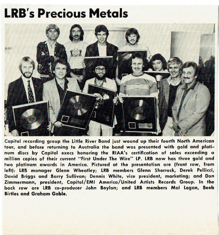 LRB First Under The Wire Platinum
