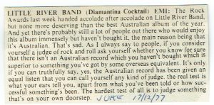Juke Diamantina Cocktail Review