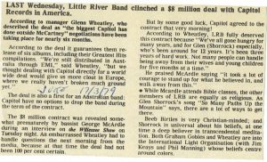 Capitol Records Deal