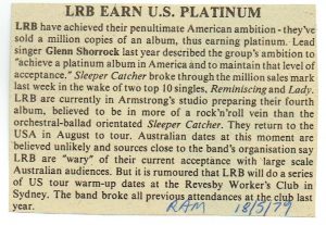 LRB Earn US Platinum