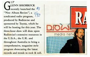 Glenn Shorrock's Radio Show