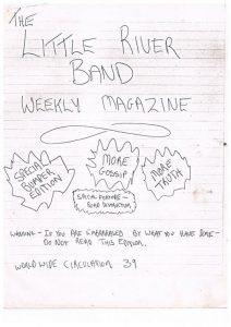 Little River Band Weekly Magazine