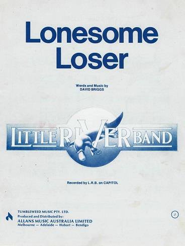 Lonesome Loser Sheet Music