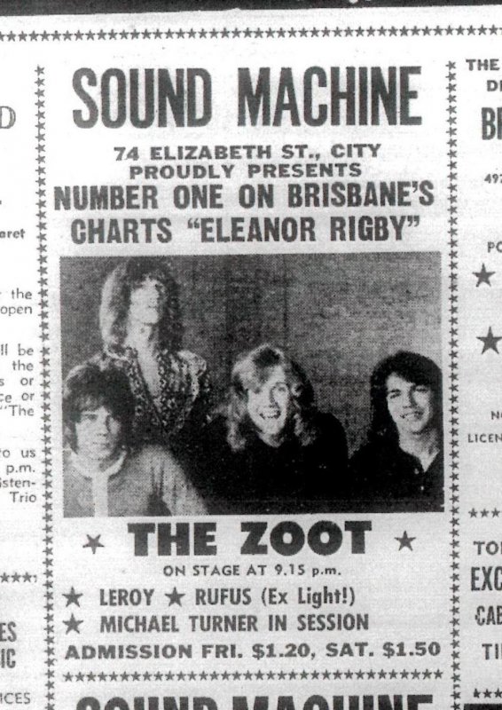 Zoot At Brisbane's Sound Machine