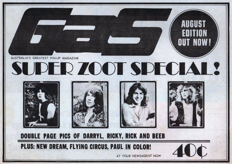 GAS Zoot Special Edition Advert