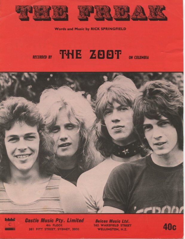 Zoot - The Freak Sheet Music