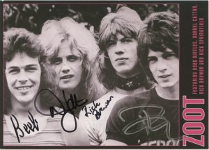 Zoot Autograph Card