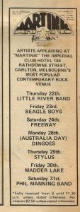 Little River Band At Martinis, Carlton
