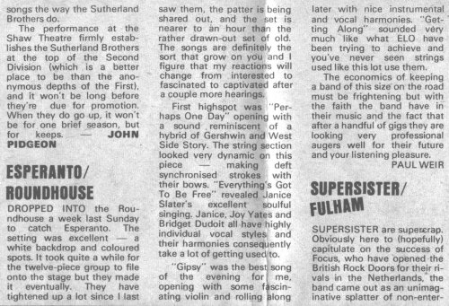 Esperanto New Musical Express Review