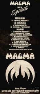 Esperanto Dates February/ March 1974