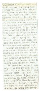 Post First American Tour, Australian Gig Review