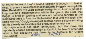 David Briggs Leaves