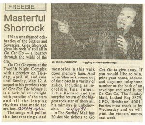 Go Cat Go - Masterful Shorrock