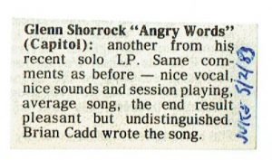'Angry Words' Reviewed By Juke