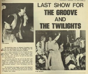 Last Show For The Twilights & The Groove