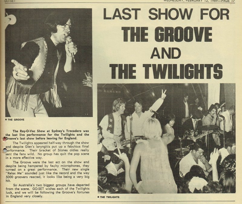 Last Show For The Twilights & The Groove