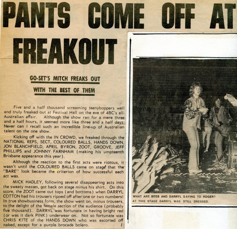 Zoot - Pants Come Off At Freakout