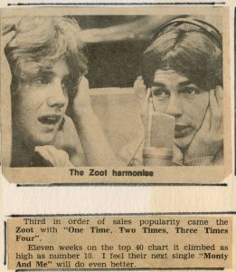 Zoot Harmonising