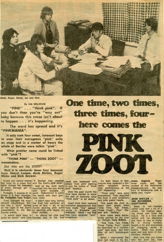 Here Comes Pink Zoot