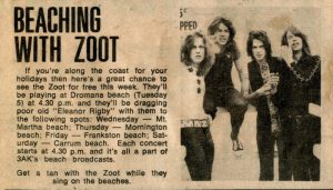 Beaching With Zoot