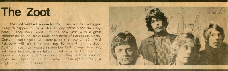 Zoot The Rave Of 1969