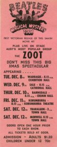 Zoot Open For Beatles Magical Mystery Tour Movie