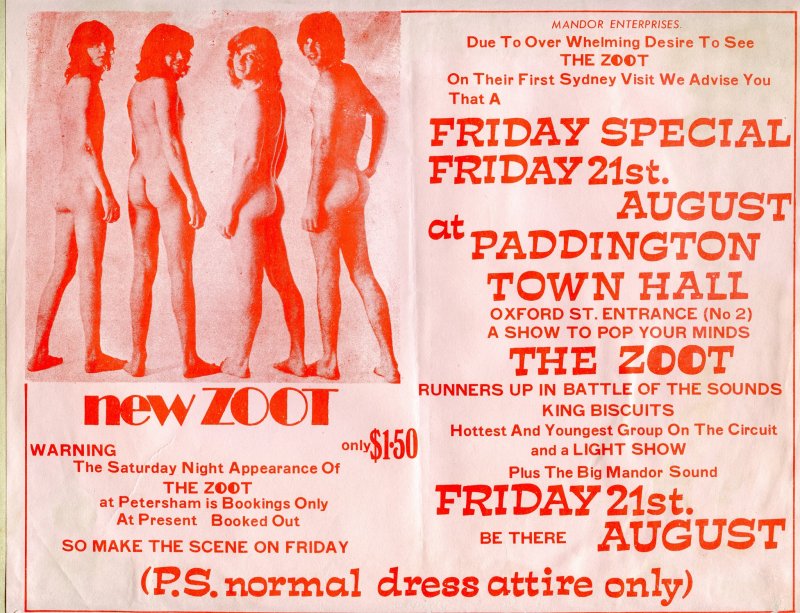 Zoot - Paddington Town Hall