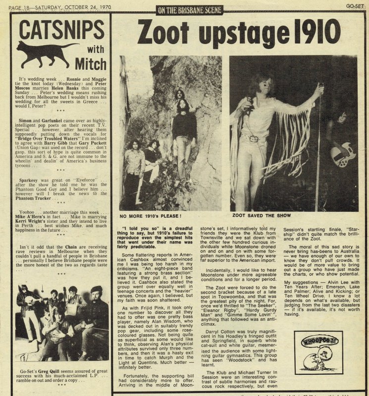 Zoot Upstage 1910 Fruitgum Co