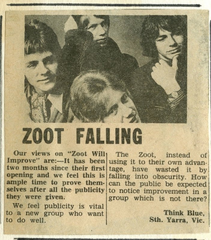 Zoot Falling