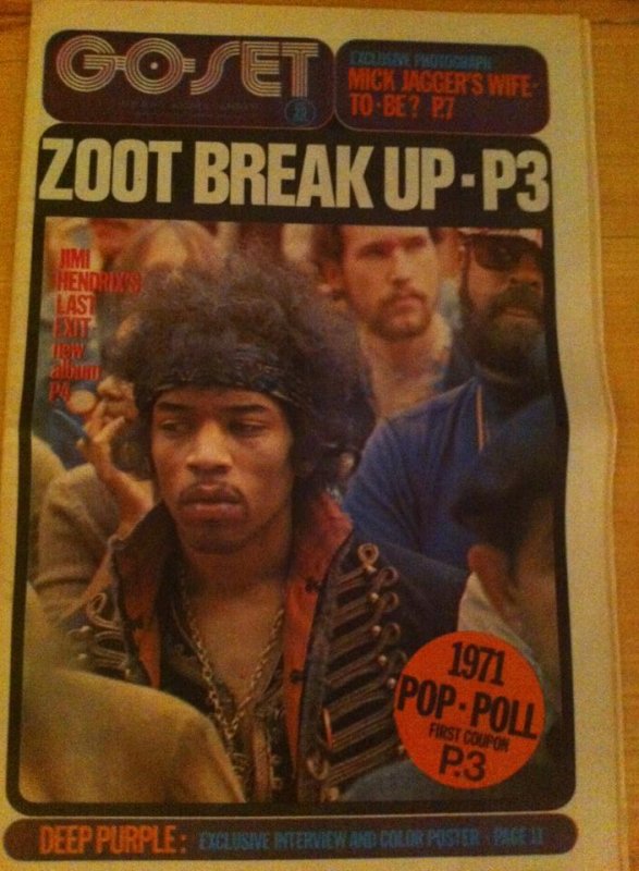 Zoot Split On The Cover Of Go Set
