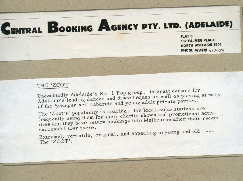 Central Booking Agency Description Of Zoot