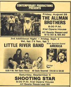 Little River Band St Louis, Missouri Flyer