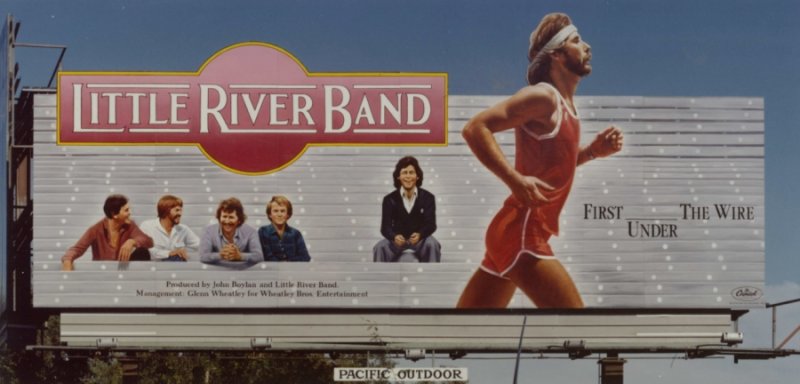 First Under The Wire Billboard - Sunset Boulevard, Los Angeles, USA