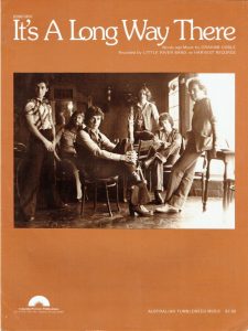'It's A Long Way There' - Sheet Music