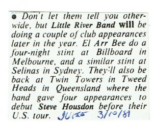 El Arr Bee Appearances