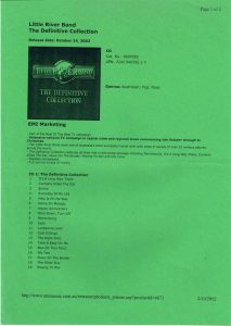 Definitive Collection Press Release