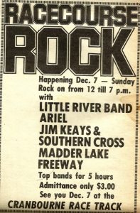 Cranbourne Race Track '75